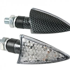 Intermitentes LED Lampa flechas Carbono LA-90087