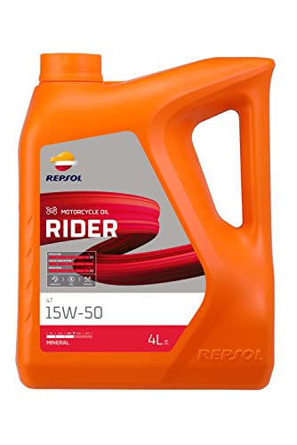 Aceite Repsol Moto Rider 4T 15W-50 4l 1