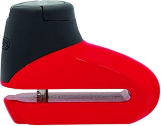 Abus 73332 Antirrobo disco moto, Rojo