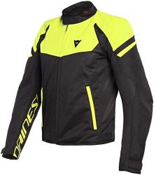Dainese 1.73521E+11 G.Bora Air Tex Fluor, Negro/Amarillo Fluo, 50 EU