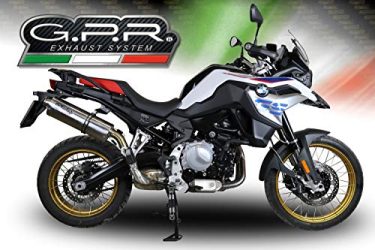 GPR Italia Escape homologado con tubo de conexión para F 850 GS – F 850 GS ADVENTURE 2018/19