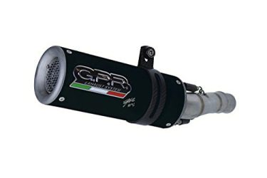 GPR Italia H.175.M3.BT, Escape homologado con tubo de conexión y catalizador para CBR 600 RR 2003/04 pc37 a, M3 Black Titanium Joan Mir Limited Edition
