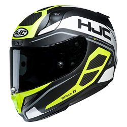 Helmet HJC R-PHA-11 SARAVO BLACK/FLO GREEN L