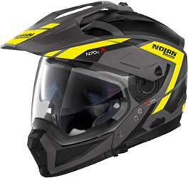 Nolan N70-2 X GRANDES ALPES 23 FLAT LAVA GREY YELLOW 2XL
